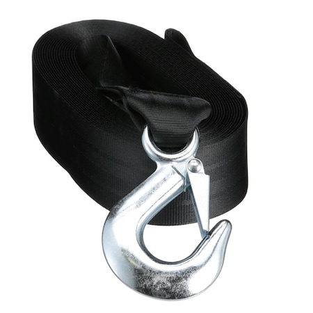 Seachoice 2 x 20 ft. 1320 lbs Black Winch Strap 8048806